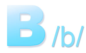 Letter B sound - phonics lesson