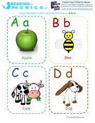 a d - Alphabet Printables & Flash Cards For You and Your Child