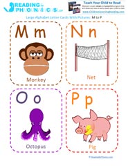 m p - Alphabet Printables & Flash Cards For You and Your Child