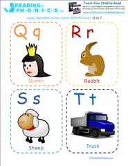 q t - Alphabet Printables & Flash Cards For You and Your Child