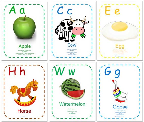 all sample - Teaching Phonics and Reading With Visuals and Objects - Do's and Don't Do's