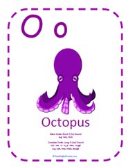 Letter O sound - phonics lesson
